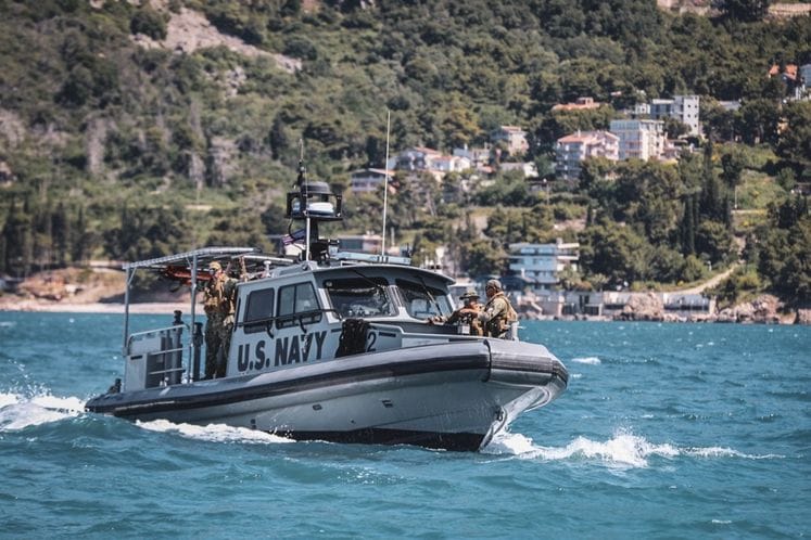 Mornarice VCG, SAD i Albanije, dio vježbe “Defender Europe 25"