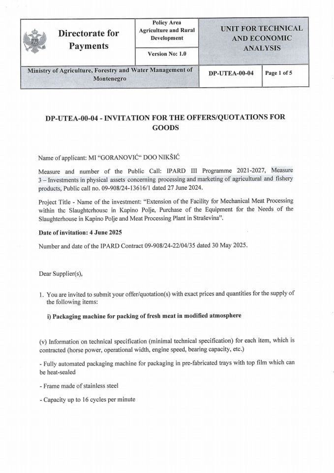 invitation-machine for packing