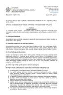 Tekst Javnog konkursa 2025-2026