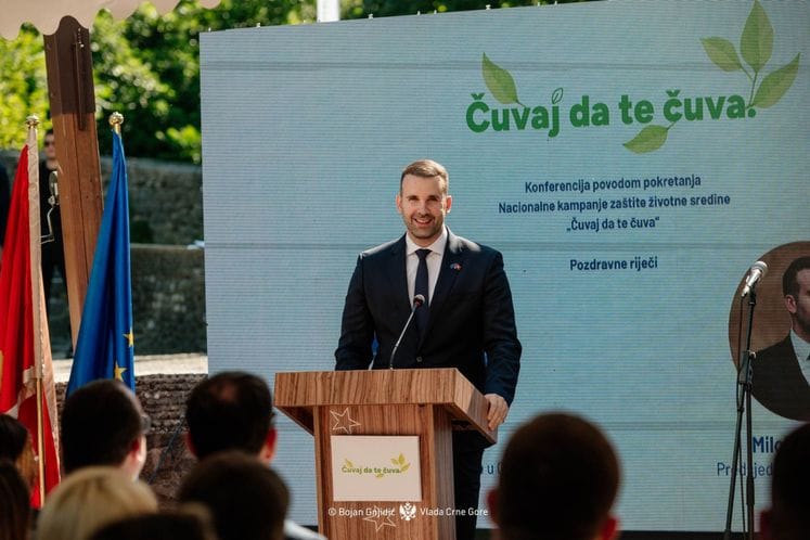 Milojko Spajić - Konferencija povodom pokretanja nacionalne kampanje „Čuvaj da te čuva“