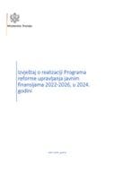 CG Izvjestaj o realizaciji PFM u 2024