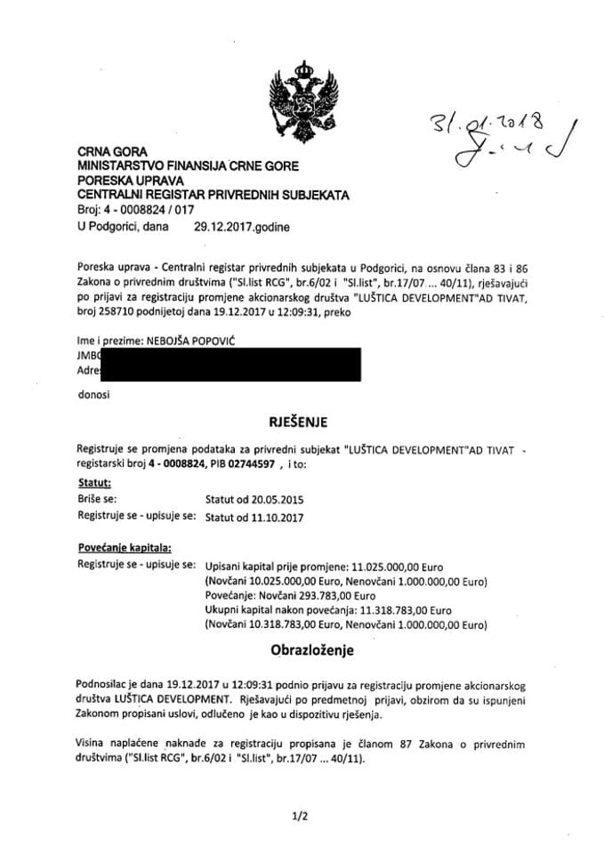 Informacija XVII 05/02-UP-85/4-25