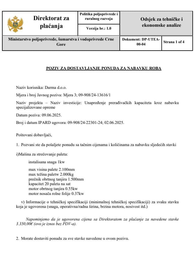 Masina za strecovanje paleta