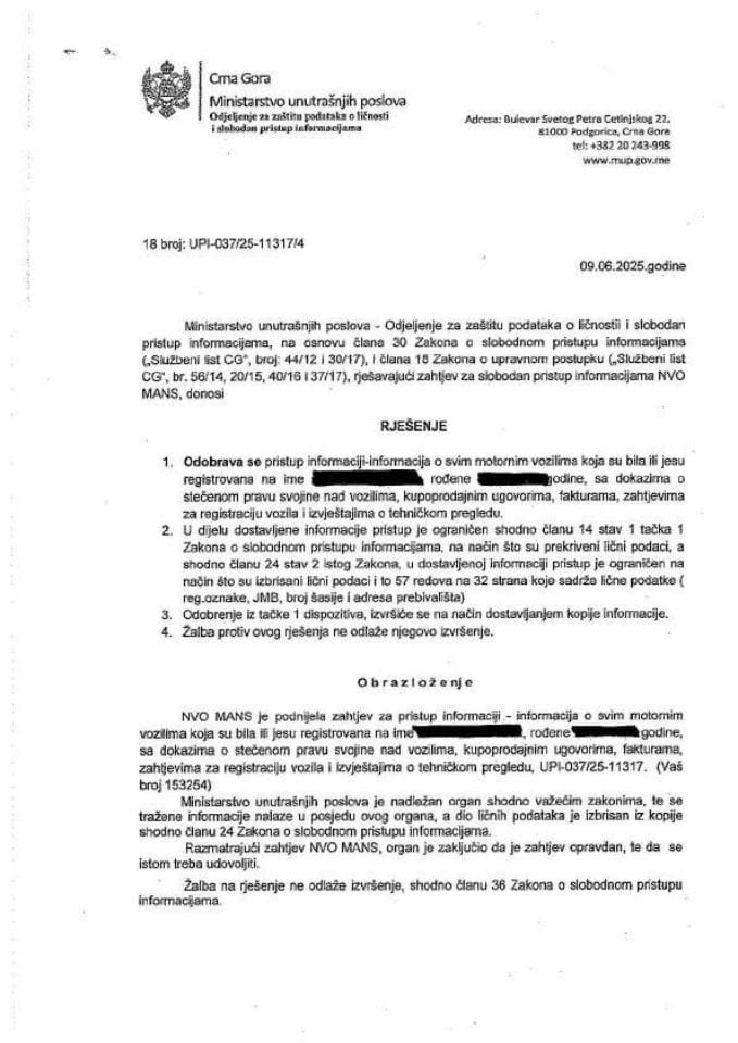 rješenje br. 18-UPI-037/25-11317/4