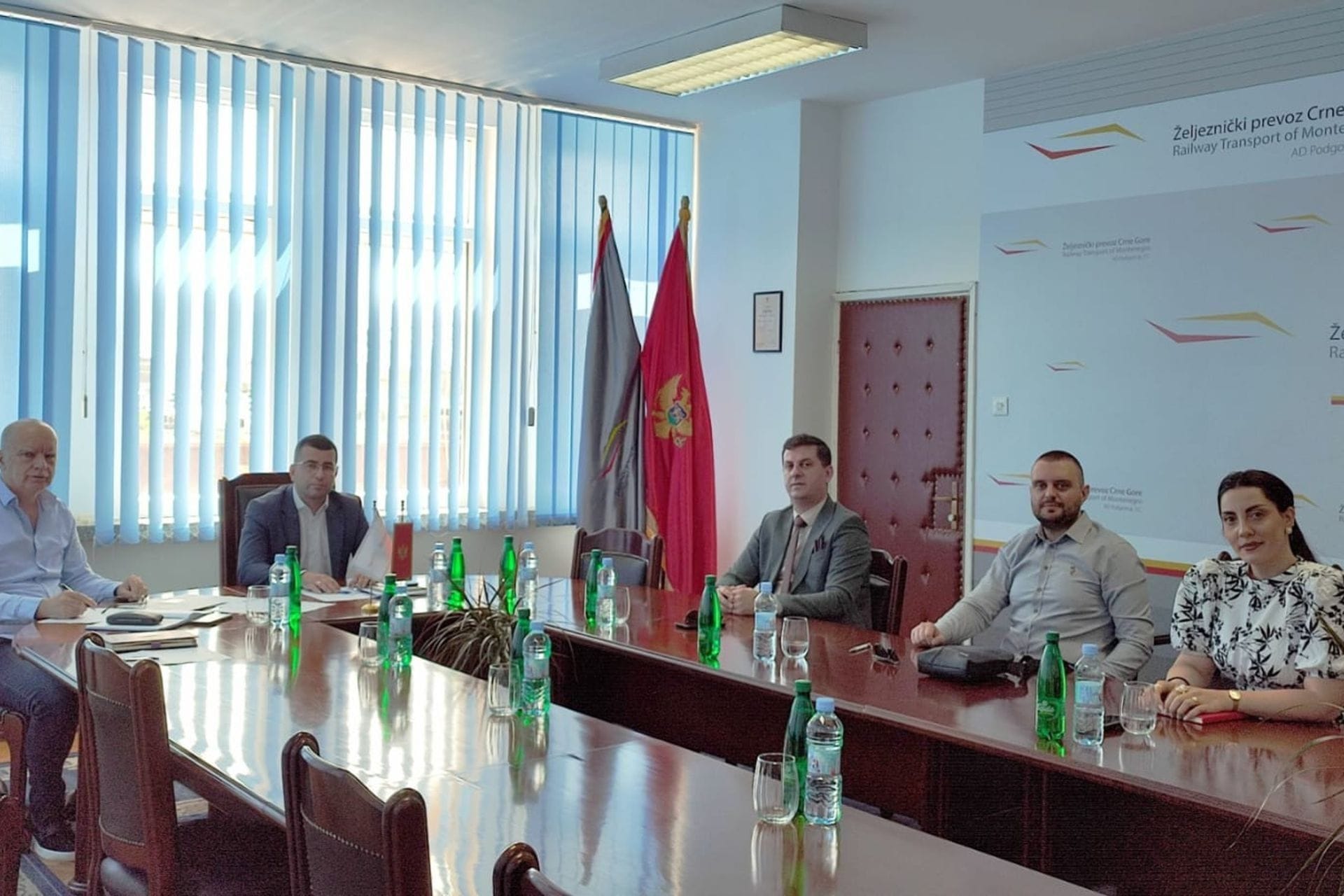 Održan sastanak sa direktorom Uprave za željeznice i predstavnicima Željezničkog prevoza Crne Gore