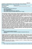 извјештај о спроведеној анализи утицаја (РИА)