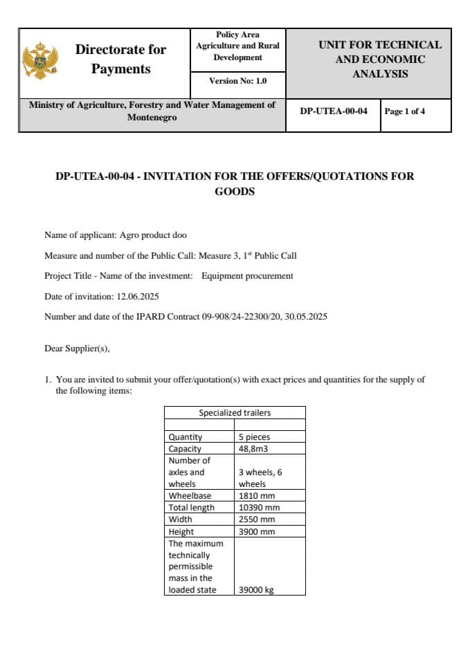 Trailers Agroproduct