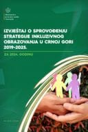 Извјештај о спровођењу Стратегије инклузивног образовања у Црној Гори 2019-2025. за 2024. годину