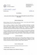 Predlog platforme radne posjete ministra dijaspore Mirsada Azemovića udruženjima dijaspore-iseljenika u Republici Francuskoj, 20-22. juna 2025. godine