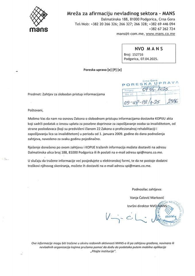 Rješenje 05/02-UP-98/2-25