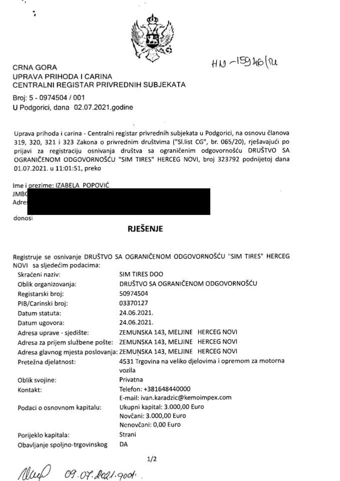 Informacija I 05/02-UP-109/4-25