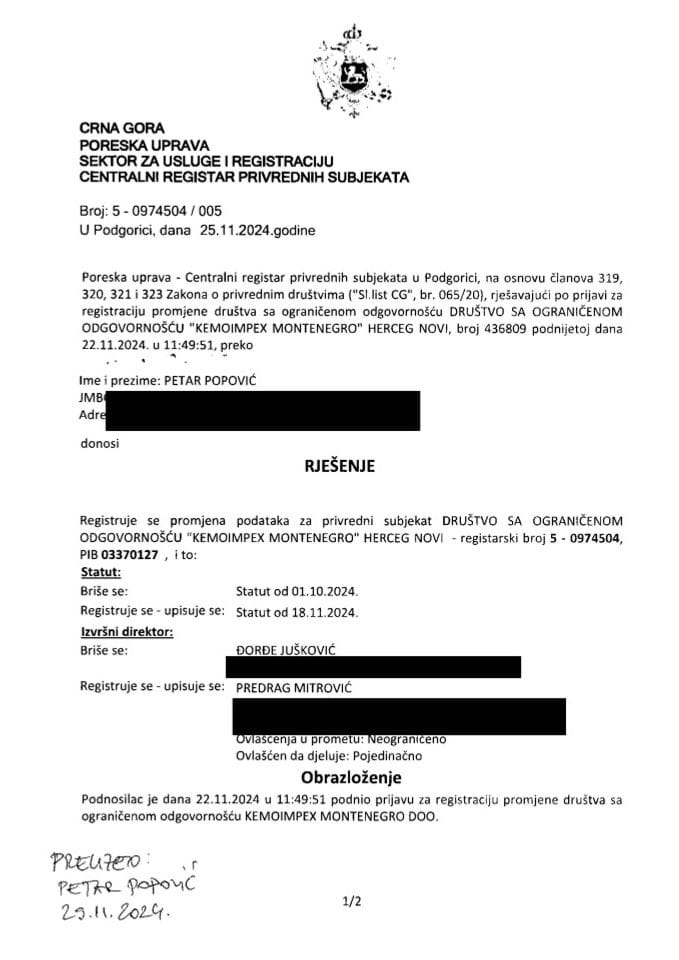 Informacija V 05/02-UP-109/4-25