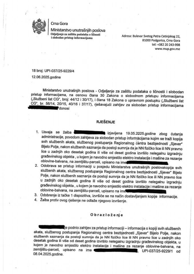 Rješenje 18 broj UPI-037-25-9229-4