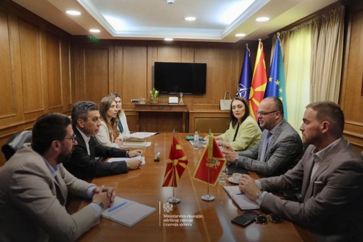 Ministar Ćulafić na sastanku sa potpredsjednikom Vlade Sjeverne Makedonije: Spremnost za jaču saradnju u procesu pristupanja EU