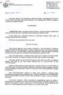 Rješenje o SPI br. 01-012-25-903-1 od 11.4.2025. na zahtjev MANS-a