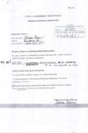 Zahtjev broj 01-012-25-65-1 od 15.1.2025. Dragan Perovic o tehničkim pregledima brodova 312BD i 313 BD od nastanka do 2024.god.  i Rjesenje o SPI