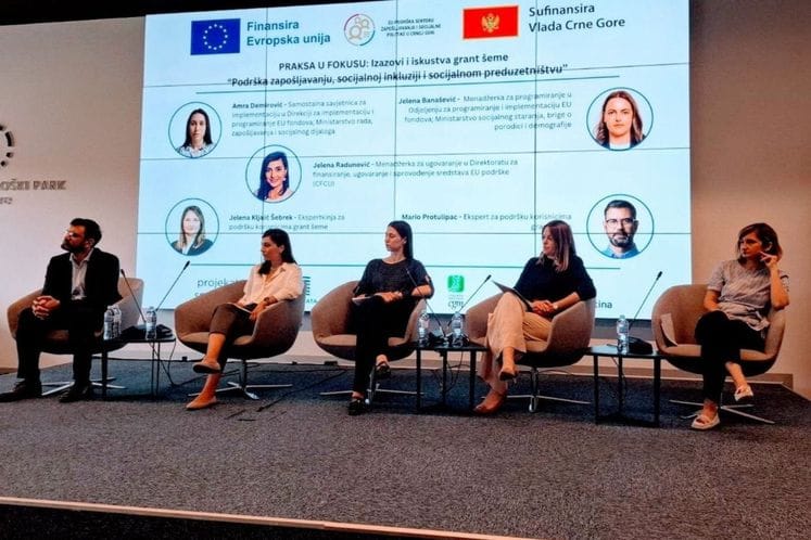 Održana konferencija o rezultatima grant šeme: „Podrška zapošljavanju, socijalnoj inkluziji i socijalnom preduzetništvu“