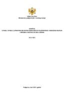 Izvještaj o radu i stanju u upravnim oblastima Ministarstva poljoprivrede i ruralnog razvoja i organa u sastavu za 2016. godinu.