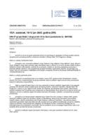 Rezolucija Komiteta ministara Savjeta Evrope o zatvaranju nadzora nad izvršenjem individualnih mjera po presudama donijetim po predstavkama bivših radnika privrednog društva Radoje Dakić