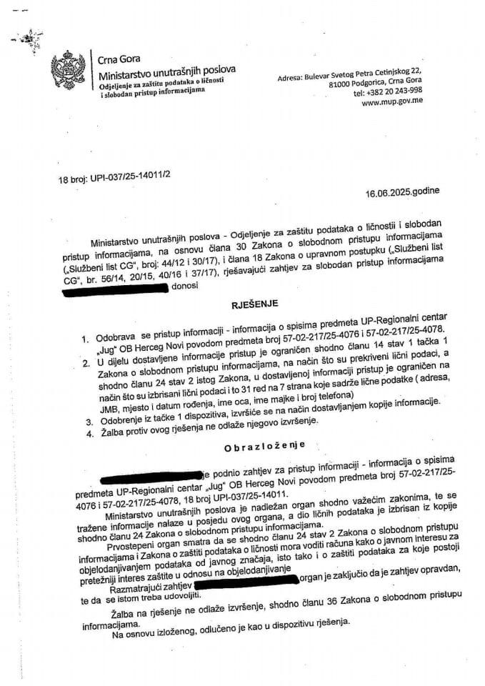 rješenje br. 18-UPI-037/25-14011/2