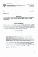 Predlog platforme za posjetu potpredsjednika Vlade za politički sistem, pravosuđe i antikorupciju mr Moma Koprivice Republici Malti na visokom nivou u Valeti, Malta, 25. 26. 27. jun 2025. godine