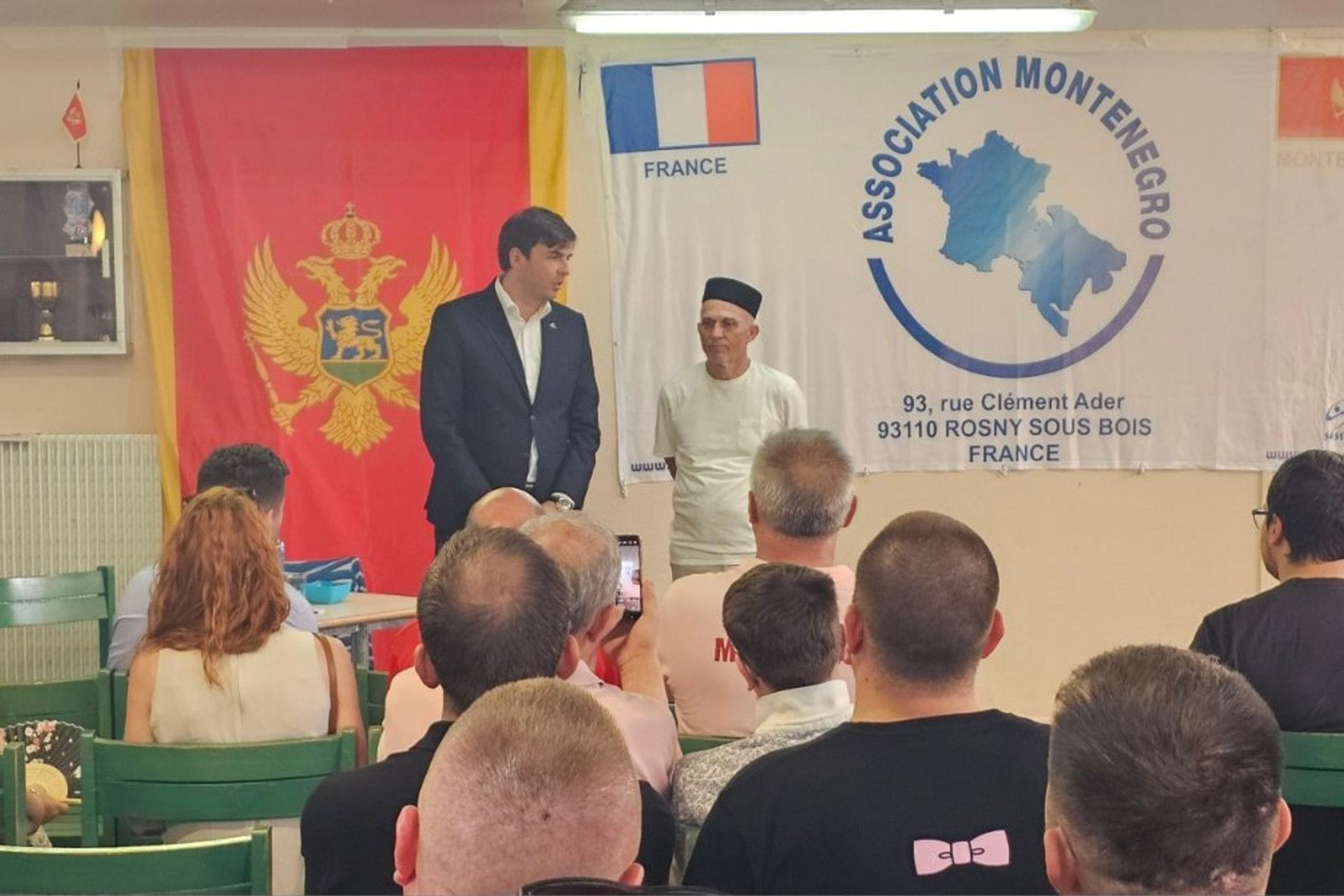 Azemović prisustvovao godišnjoj skupštini "Asocijacije Montenegro" u Parizu