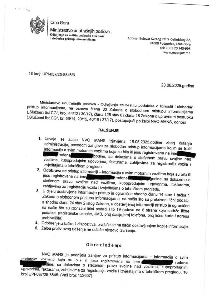 rješenje br.18-UPI-037/25-8846/6