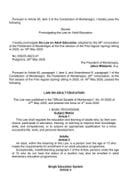 Law on Adult Education