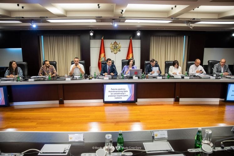 sjednica Koordinacionog tijela za usklađivanje i praćenje inspekcijskih nadzora