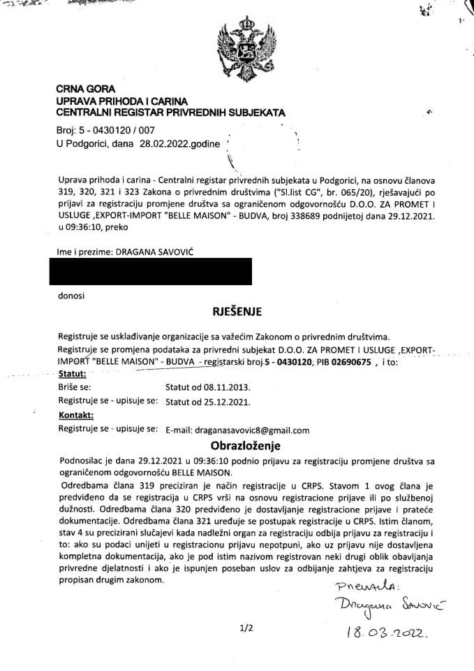 Informacija VIII 05/02-UP-83/4-25