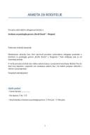 Anketa o zadovoljstvu uslugama koje pruža Institut za eksperimentalnu fonetiku i patologiju govora Beograd