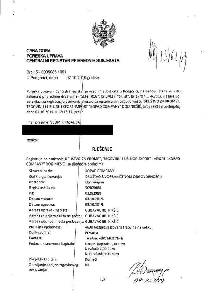 Informacija I 05/02-UP-93/4-25