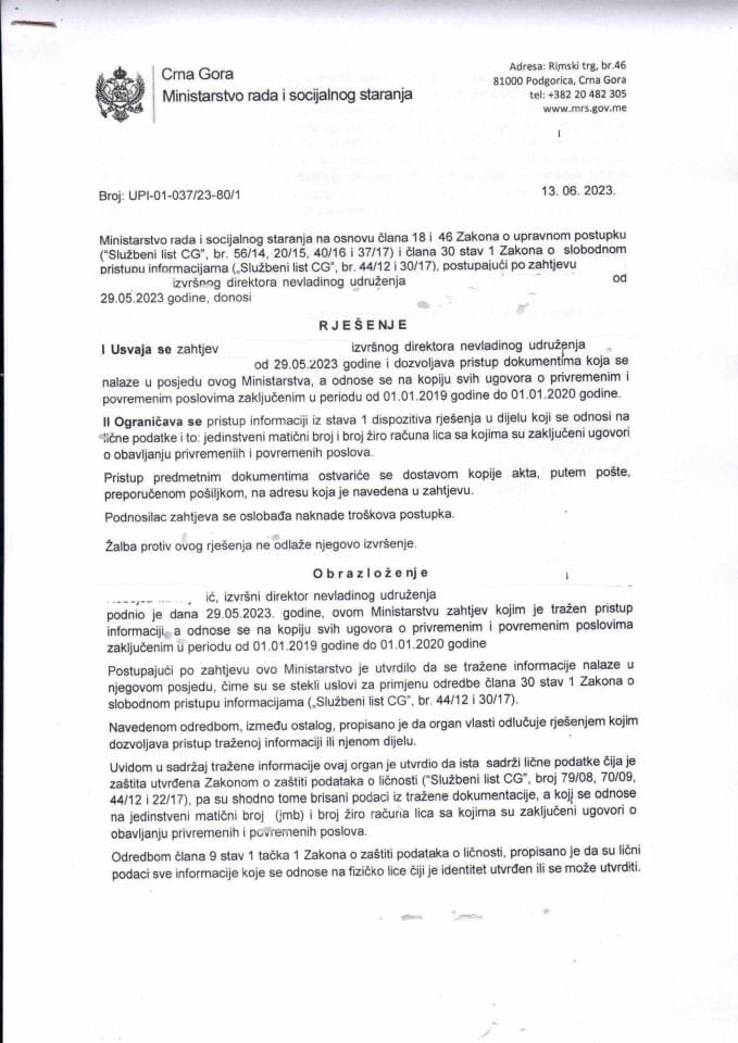 Rješenje br. UPI-01-037-23-80-1