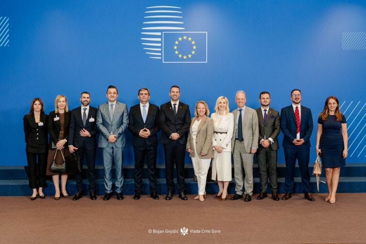 Milojko Spajić - Međuvladina konferencija između Evropske unije i Crne Gore, Brisel