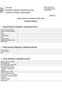 ОБРАЗАЦ 1 - Пријавни формулар