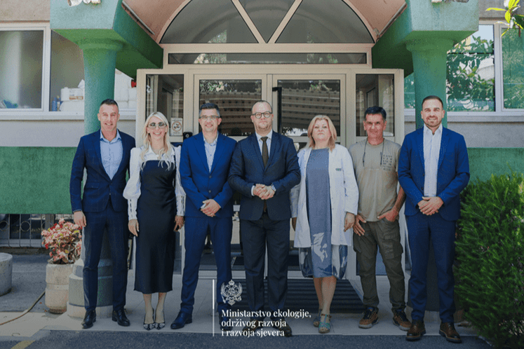 Ministar Ćulafić u posjeti Centru za ekotoksikološka ispitivanja: Unapređenje saradnje i jačanje institucionalnih kapaciteta