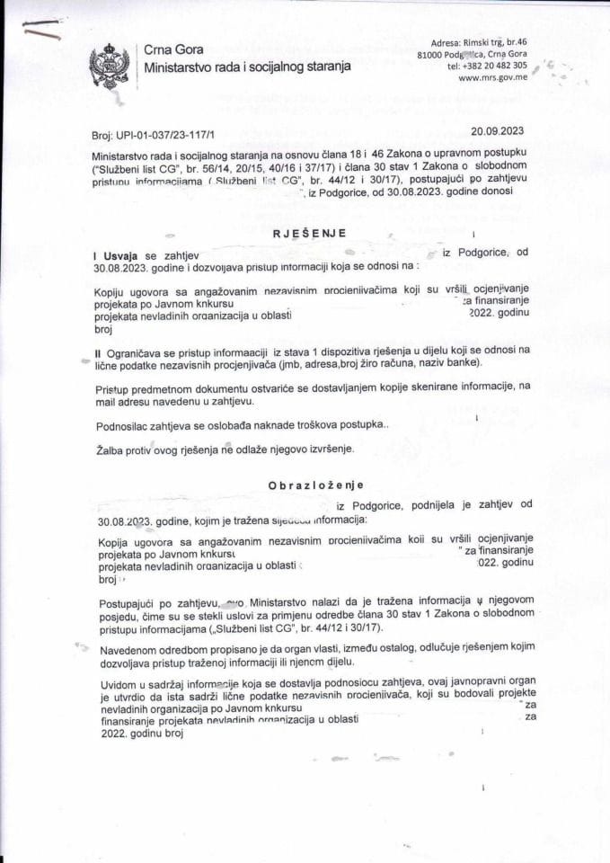 Rješenje br. UPI-01-037-23-117-1