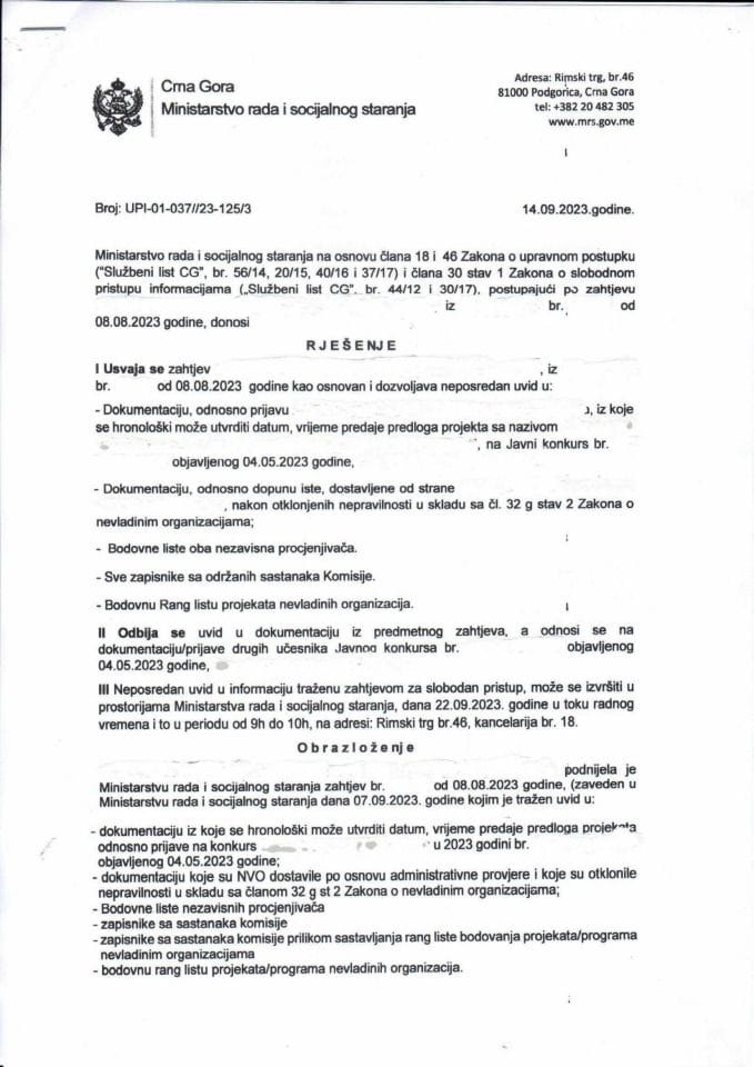 Rješenje br. UPI-01-037-23-125-3