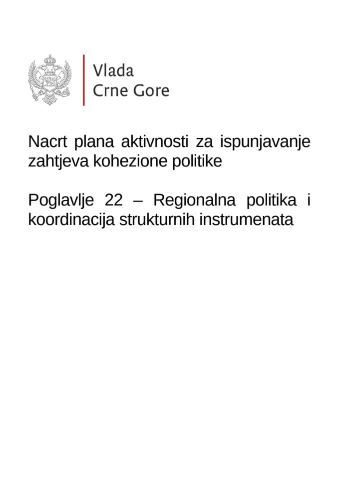 Nacrt plana aktivnosti za Poglavlje 22 crnogorski jezik_FIN