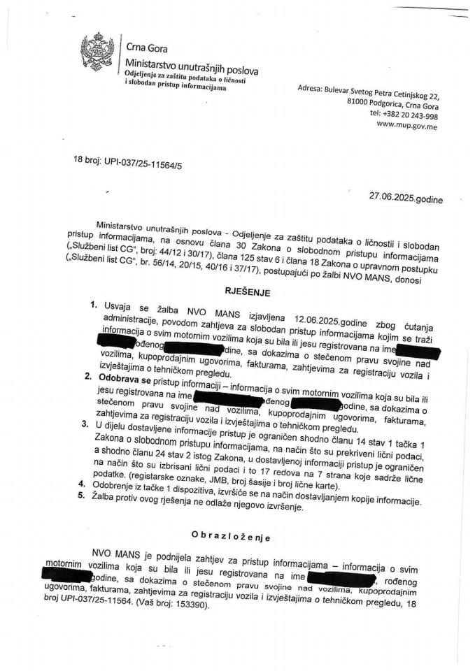 Rješenje 18 broj UPI-037-25-11564-5