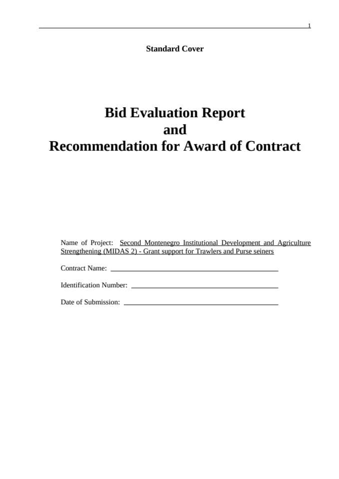 Form and Guidelines for Evaluation Report_goods_RFB