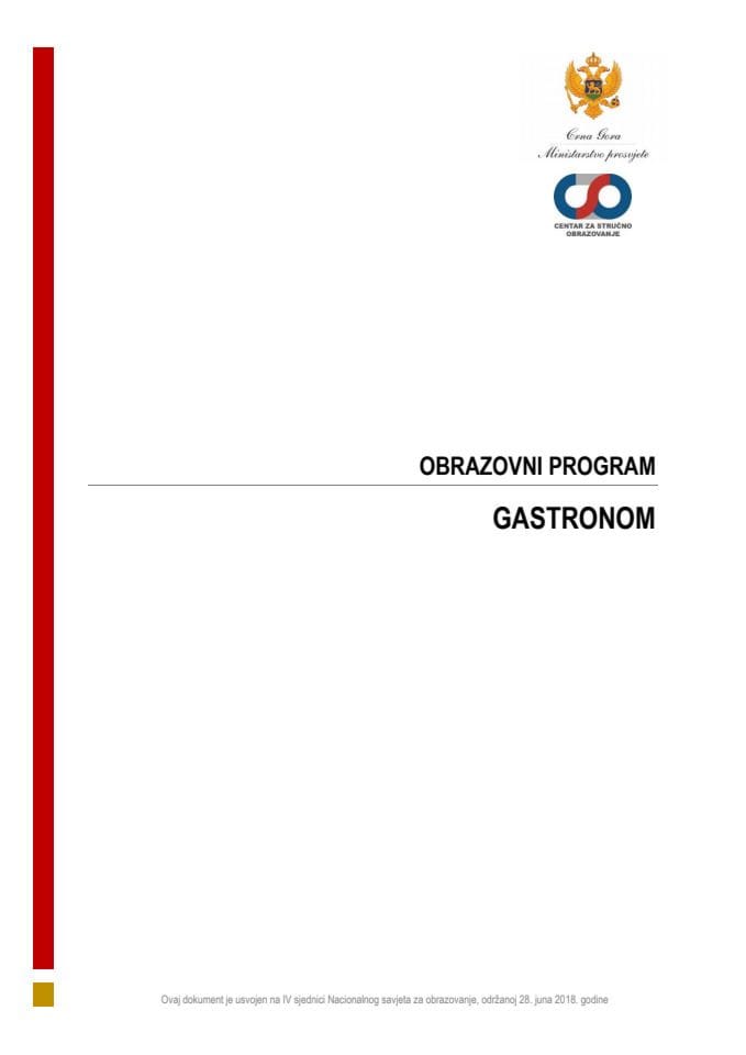 OP 100141 GASTRONOM
