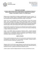 Predlog platforme povodom učešća ministra pravde mr Bojana Božovića na predstojećem Plenarnom sastanku Mreže za borbu protiv korupcije (ACN)) pri Organizaciji za ekonomsku saradnju i razvoj (OECD)), u periodu 7-10. jul 2025. godine