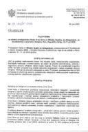 Predlog platforme za učešće predsjednika Vlade Crne Gore mr Milojka Spajića, sa delegacijom, na Konferenciji o oporavku Ukrajine, Rim, Republika Italija, 10-11. jul 2025. godine