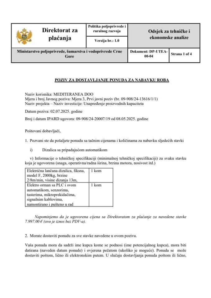poziv-za-dostavljanje-ponuda-za-nabavku-robe- dizalica