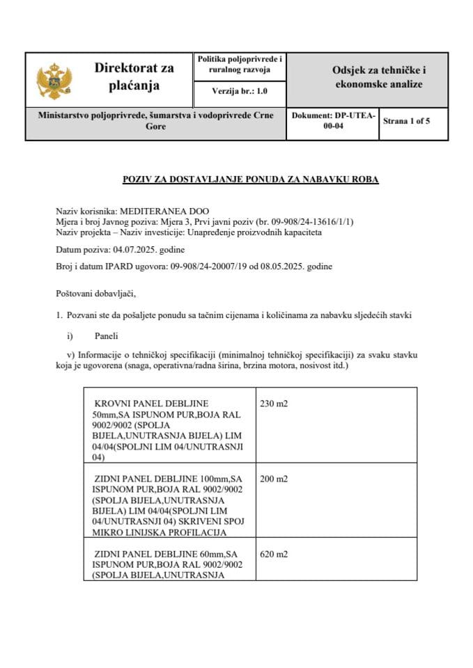 Microsoft Word - poziv-za-dostavljanje-ponuda-za-nabavku-robe- paneli