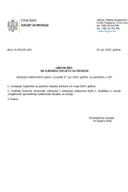 Dnevni red - XIII sjednica Savjeta za reviziju - 27. jun 2025.