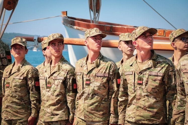 Svečanost povodom završetka Ljetnjeg vojnog kampa