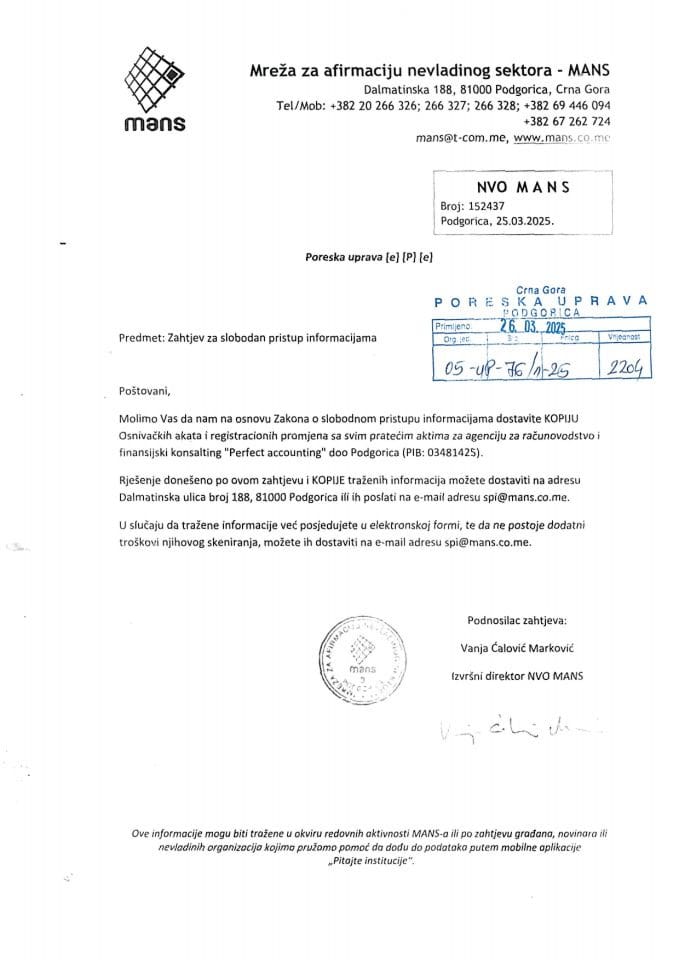 Rješenje 05/02-UP-76/2-25
