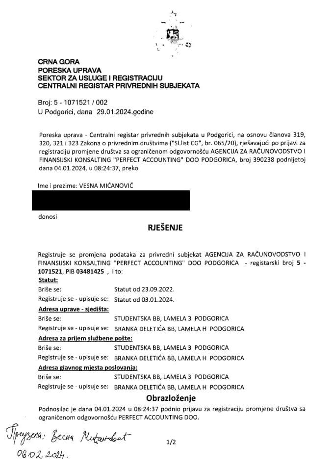 Informacija II 05/02-UP-76/4-25